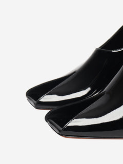 Black patent ankle-strap Shark pumps - size EU 40 Heels Alaia 