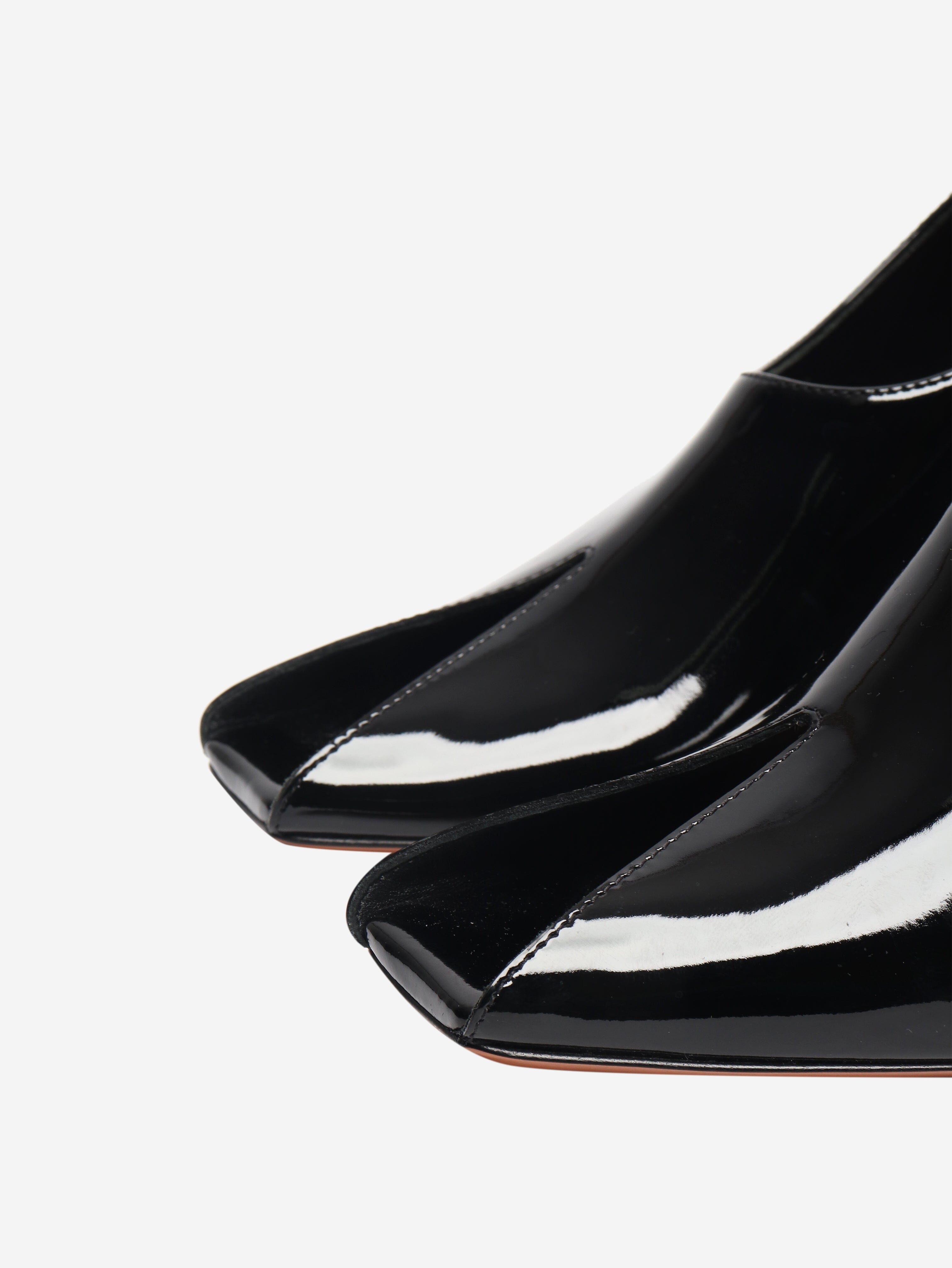 Black patent ankle-strap Shark pumps - size EU 40 Heels Alaia 