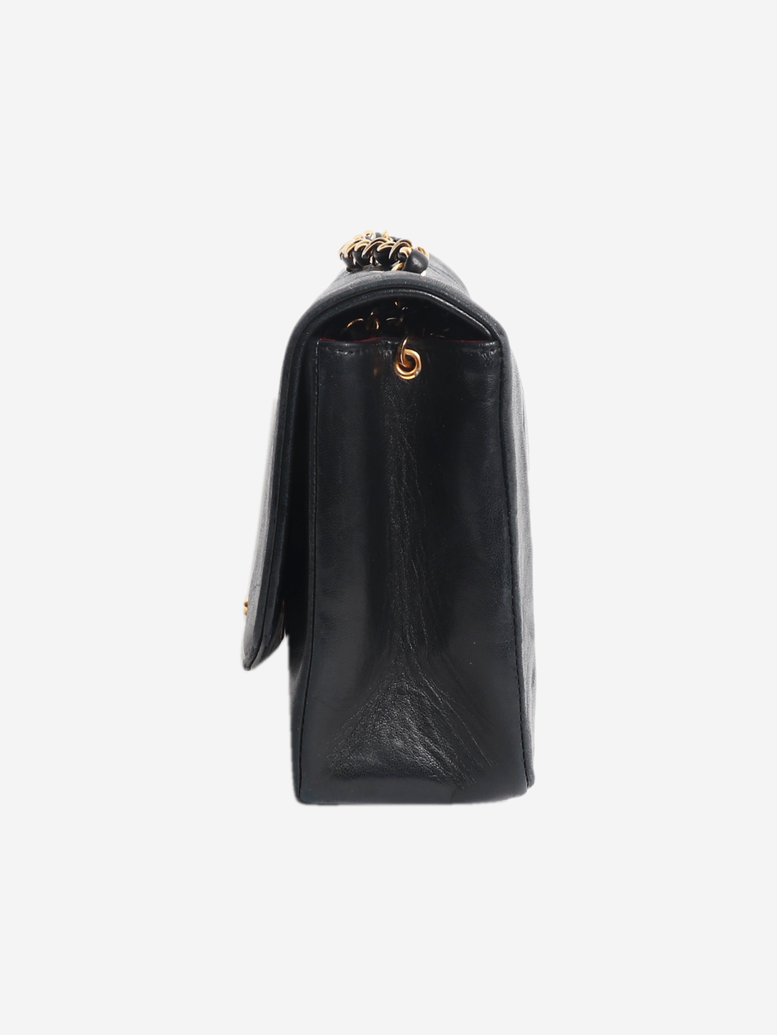 Navy 1991 Diana flap bag Shoulder bags Chanel 