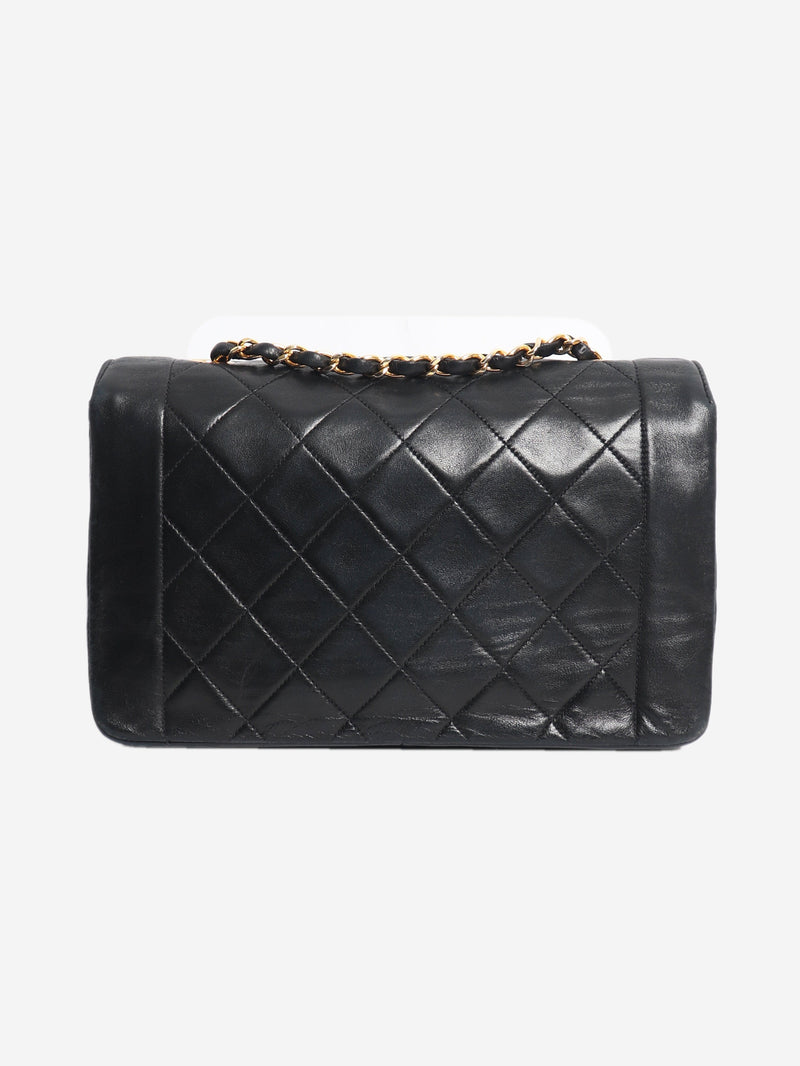 Navy 1991 Diana flap bag Shoulder bags Chanel 
