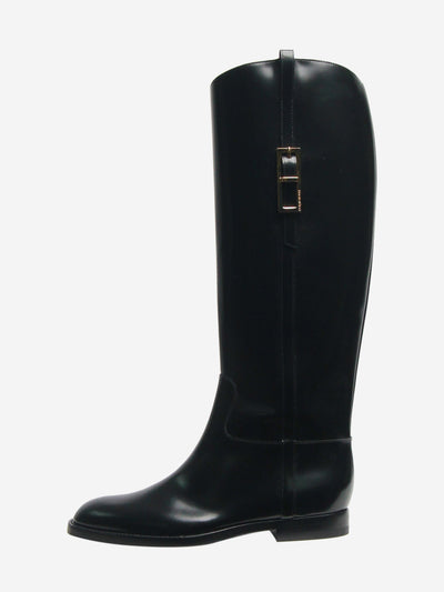 Black Nora knee-high boots - size EU 37 Boots Sergio Rossi 