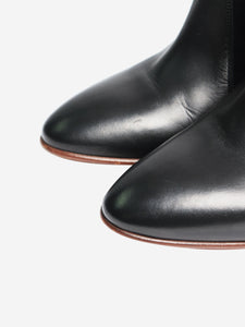 Chloe Black leather and suede ankle boots - size EU 39.5 (UK 6.5)