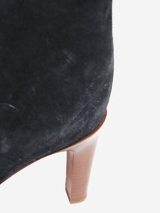 Chloe Black leather and suede ankle boots - size EU 39.5 (UK 6.5)