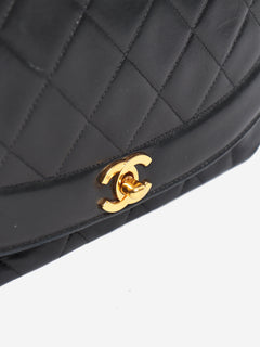 Navy 1991 Diana flap bag Shoulder bags Chanel 