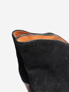 Chloe Black leather and suede ankle boots - size EU 39.5 (UK 6.5)