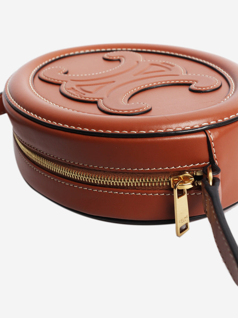 Brown Triomphe Oval crossbody bag Cross-body bags Celine 