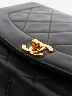 Navy 1991 Diana flap bag Shoulder bags Chanel 
