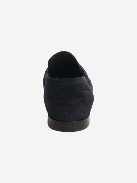 Navy monili suede loafers - size EU 36 alternate image