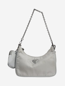 Grey Re-Nylon shoulder bag Shoulder bags Prada 