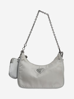 Grey Re-Nylon shoulder bag Shoulder bags Prada 