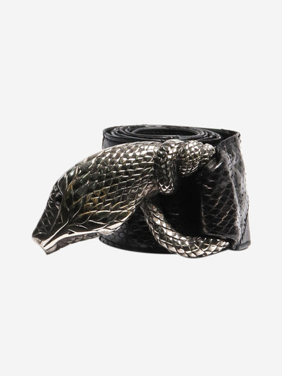 Black Cobra belt Belts Saint Laurent 