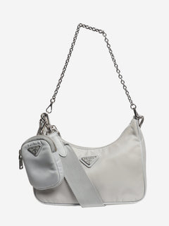 Grey Re-Nylon shoulder bag Shoulder bags Prada 