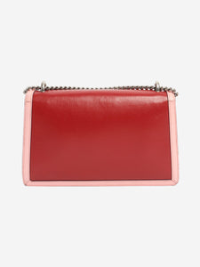 Gucci Black Dionysus Small Shoulder Bag in Red and Pink - size