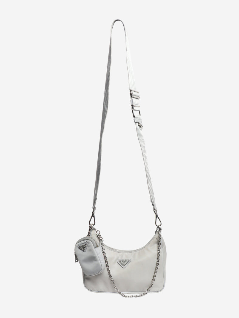Grey Re-Nylon shoulder bag Shoulder bags Prada 