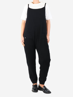 Black cashmere jumpsuit - size L Knitwear Bamford 