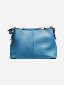 See By Chloe Blue Joan suede and leather shoulder bag