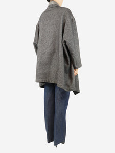 Shirin Guild Grey cashmere oversized coat - One size