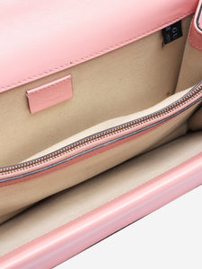 Gucci Black Dionysus Small Shoulder Bag in Red and Pink - size