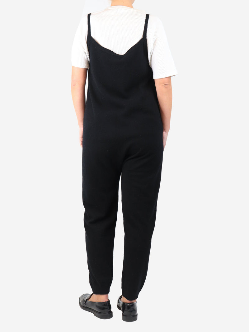 Black cashmere jumpsuit - size L Knitwear Bamford 