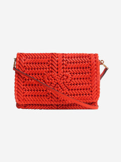 Red Neeson woven leather crossbody bag Cross-body bags Anya Hindmarch 