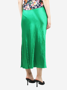 Vince Green satin twill midi skirt - size S