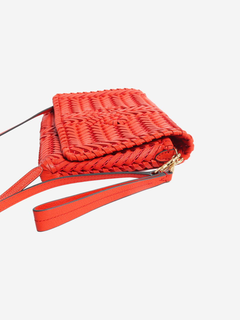 Red Neeson woven leather crossbody bag Cross-body bags Anya Hindmarch 