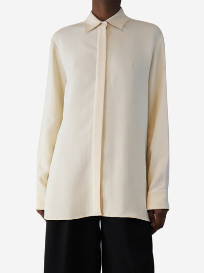 Cream long sleeved shirt - size XS Tops The Row 