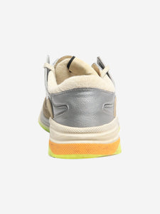 Gucci Grey mesh trainers - size EU 40 (UK 7)