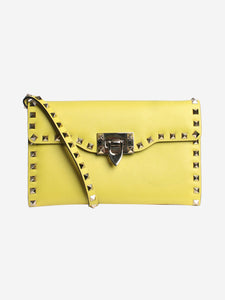 Valentino Acid green Rockstud crossbody bag