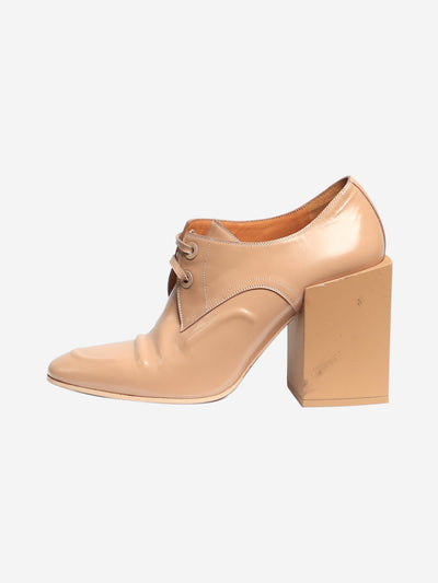 Neutral patent block heels - size EU 39 (UK 6) Heels Balenciaga 