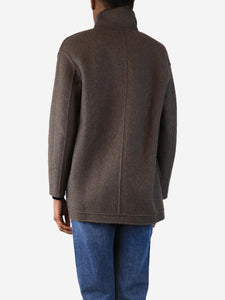 Loro Piana Brown reversible coat - size XS