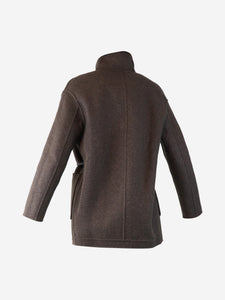 Loro Piana Brown reversible coat - size XS