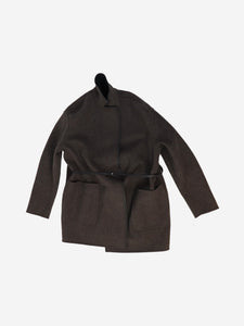 Loro Piana Brown reversible coat - size XS