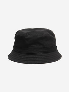 Palm Angels Black bucket hat