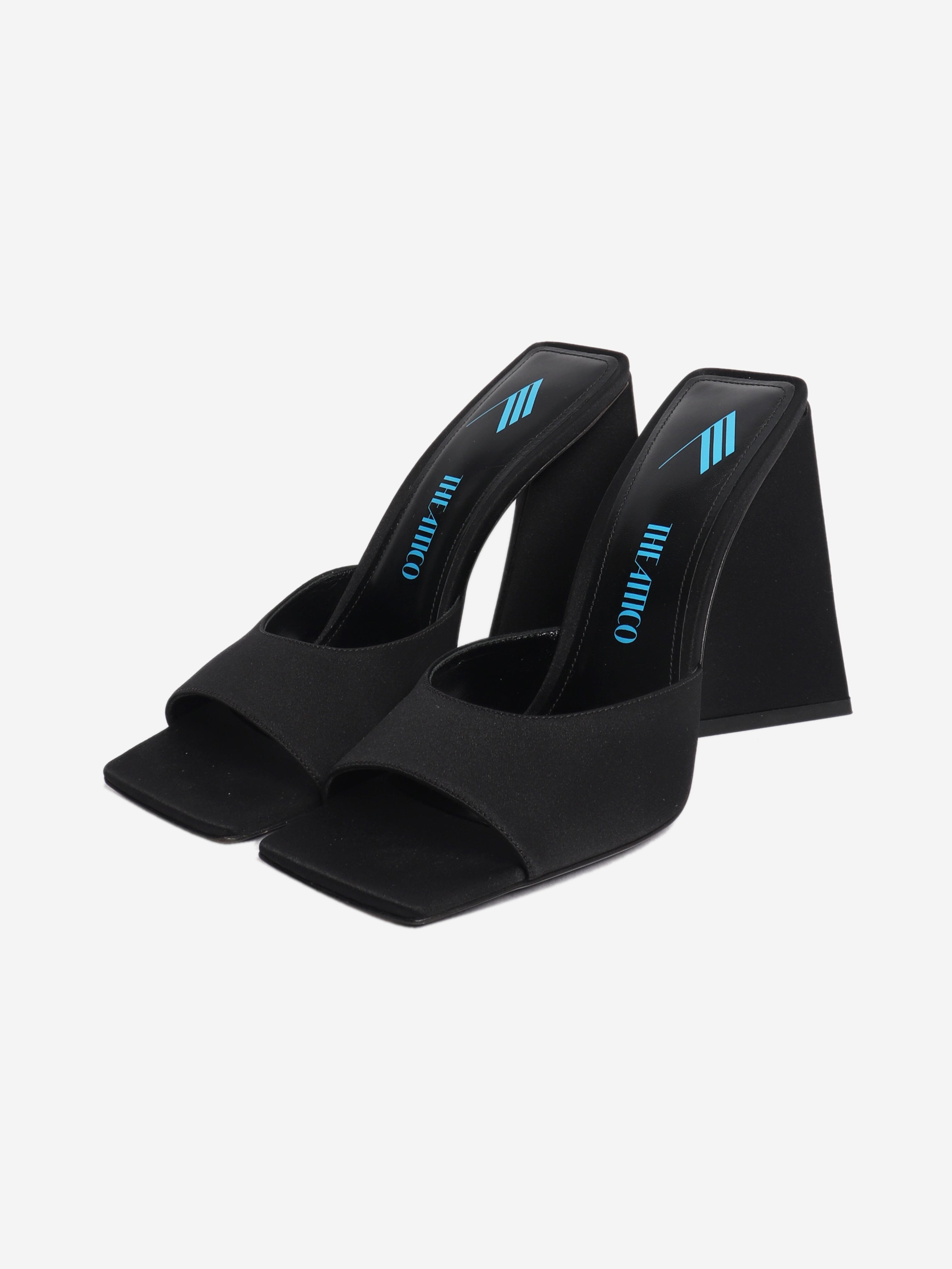 Black Devon mules - size EU 38.5 Heels The Attico 