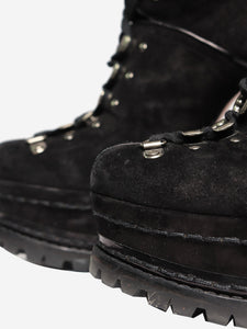 Alaia Black lace stopper heels - size EU 39.5 (UK 6.5)