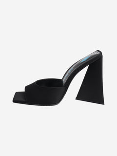 Black Devon mules - size EU 38.5 Heels The Attico 
