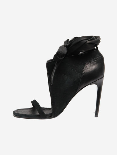 Black ankle tie-up strap heels - size EU 39 (UK 6) Heels Rick Owens 