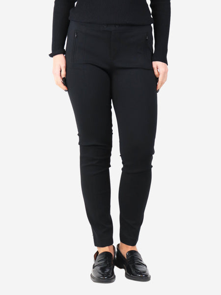 Black slim-leg trousers - size UK 14 product image