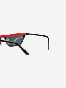 Prada Black and red cat-eye sunglasses