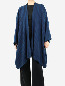 Shirin Guild Blue striped coat - size One Size