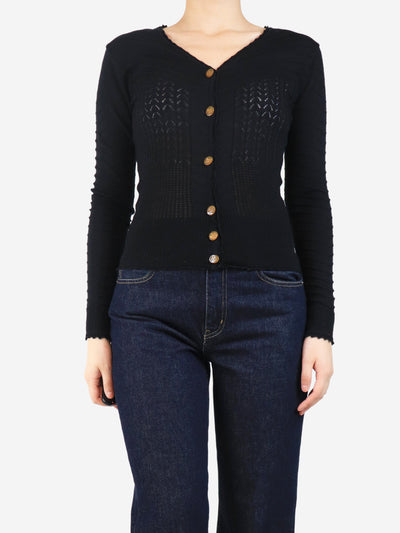 Black vintage cardigan - size L Knitwear Vivienne Westwood 