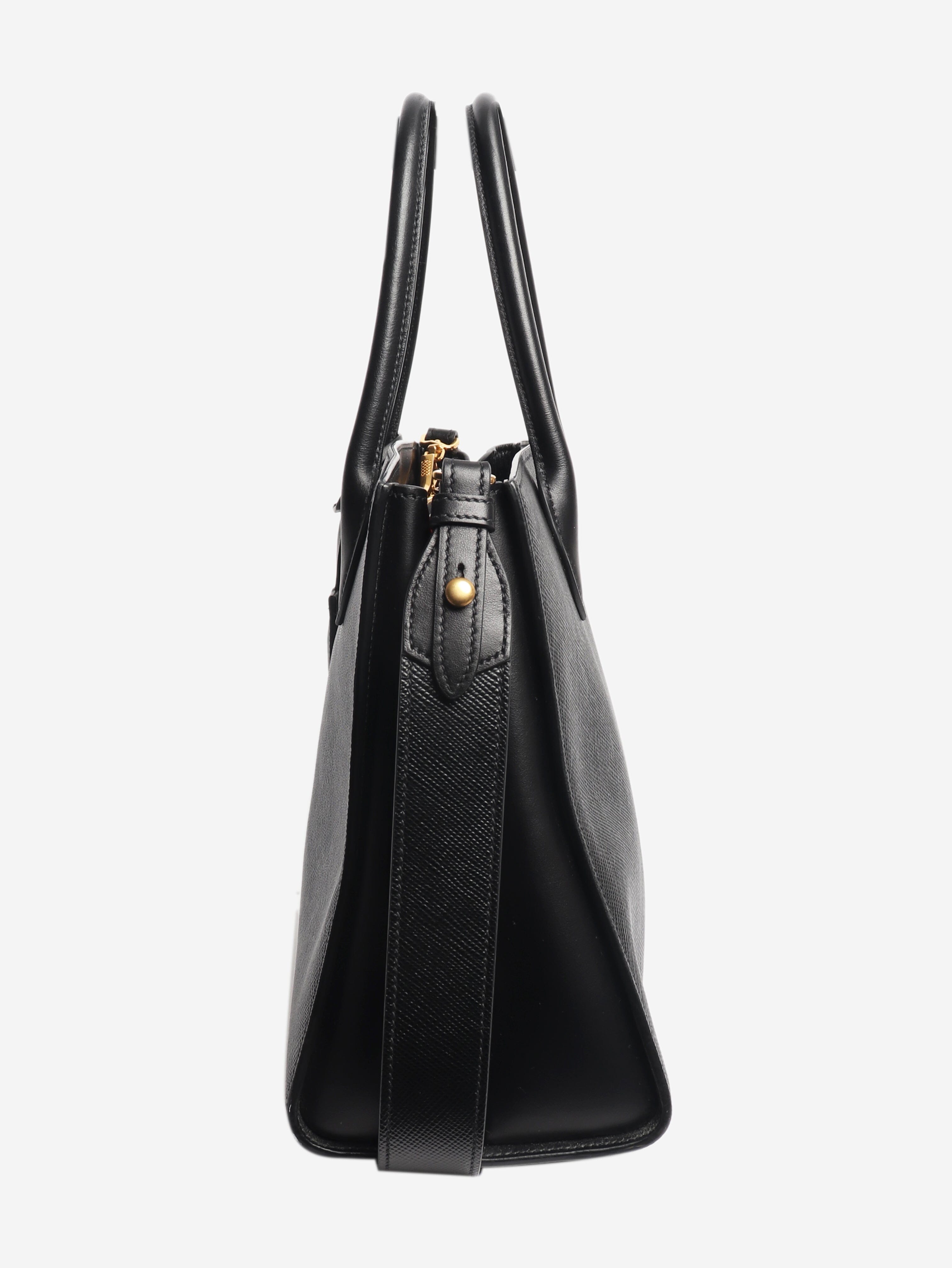Black Saffiano leather 2way bag Shoulder bags Prada 