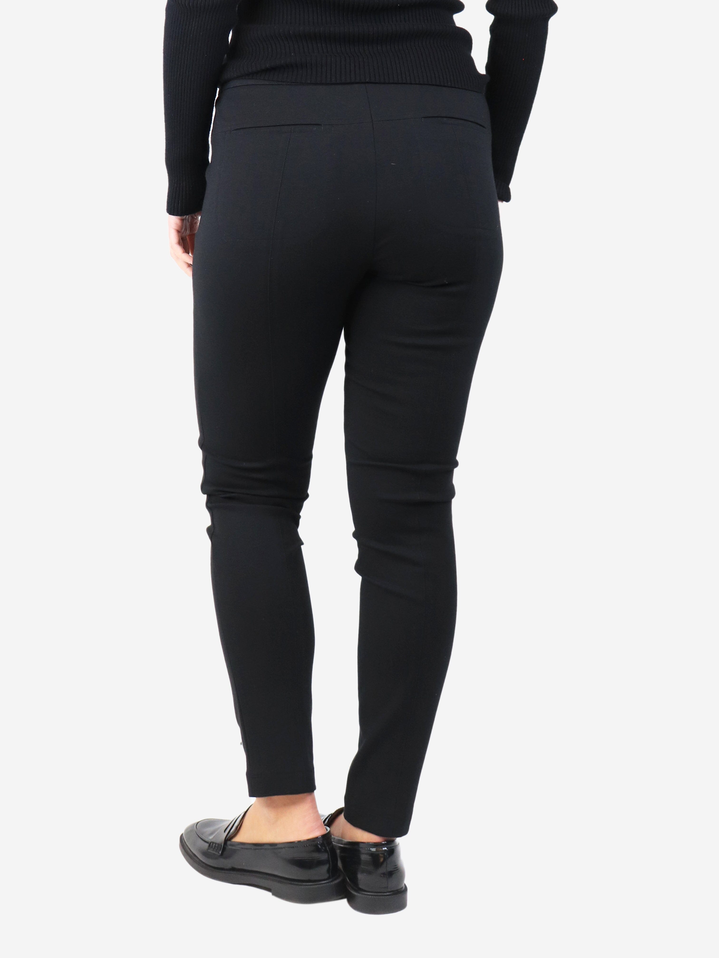 Black slim-leg trousers - size UK 14 Trousers Vince 