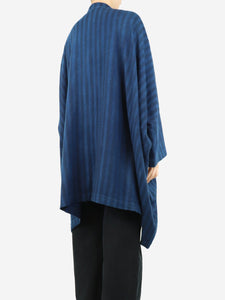 Shirin Guild Blue striped coat - size One Size