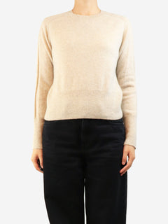 Neutral cashmere jumper - size M Knitwear Joseph 