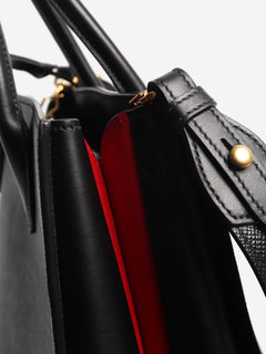 Black Saffiano leather 2way bag Shoulder bags Prada 