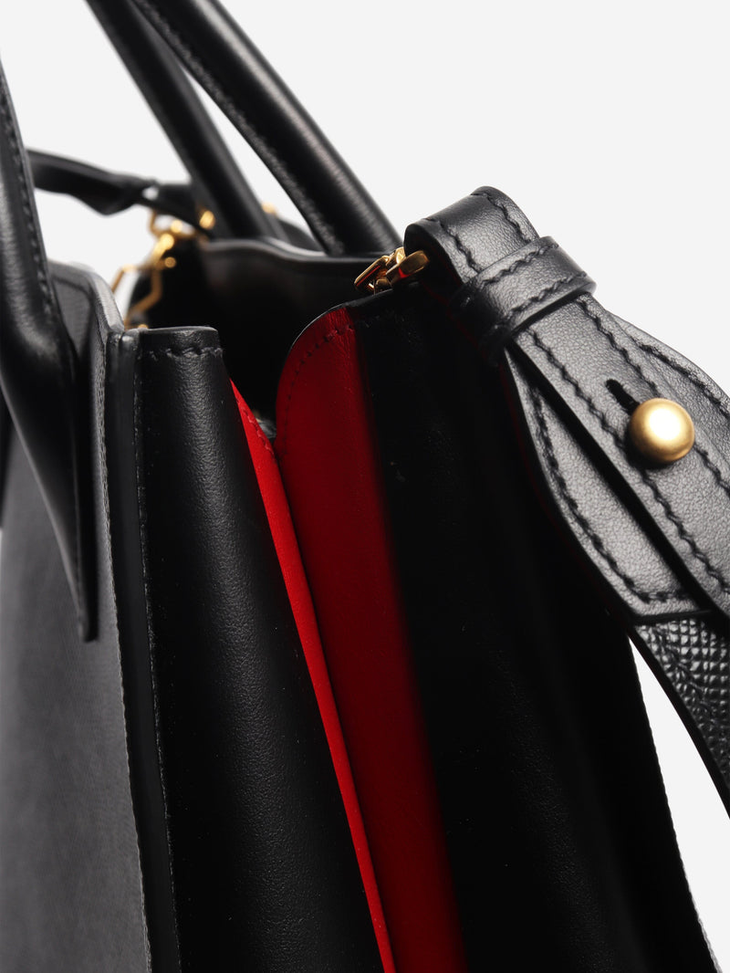 Black Saffiano leather 2way bag Shoulder bags Prada 