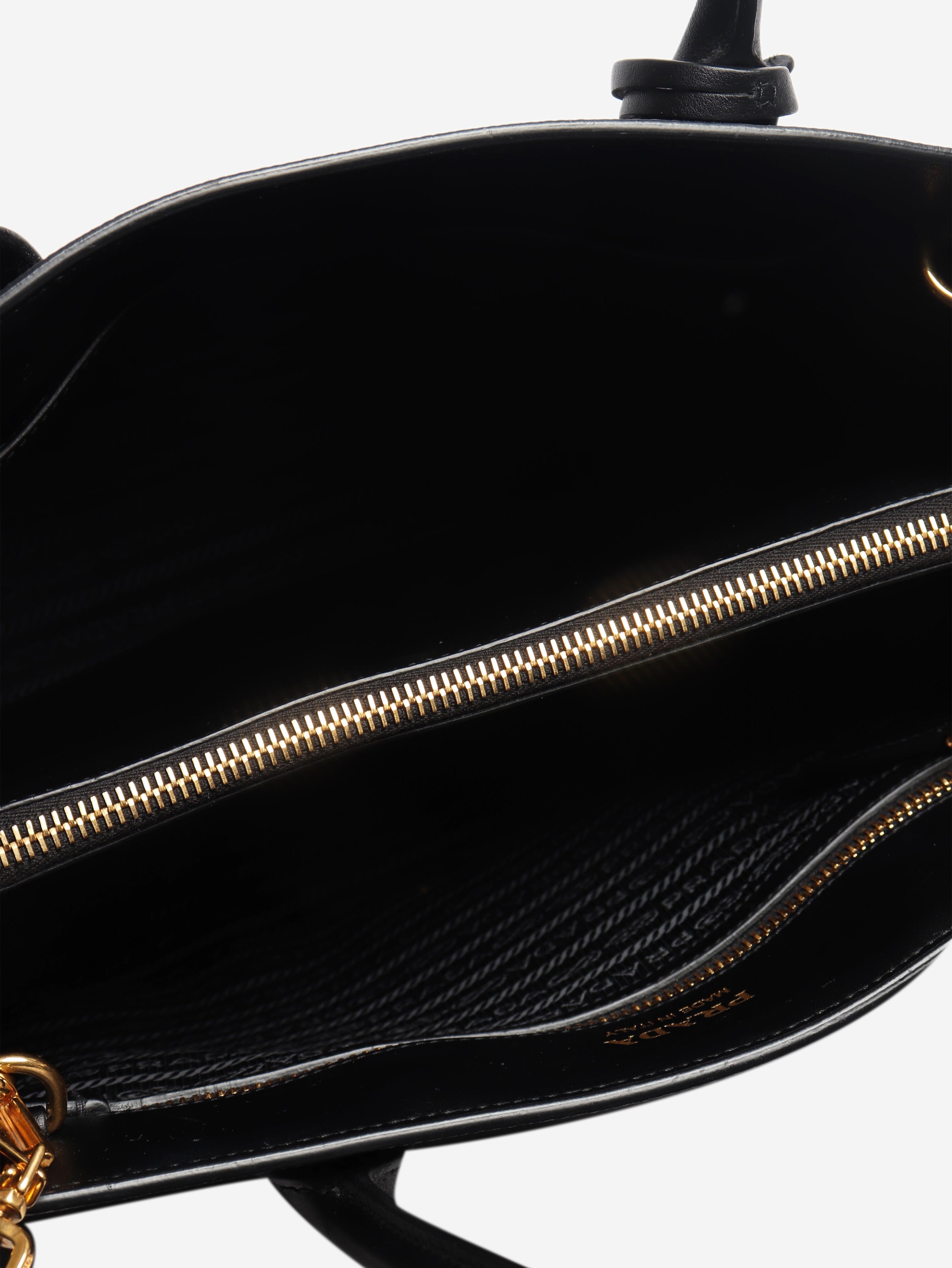 Black Saffiano leather 2way bag Shoulder bags Prada 