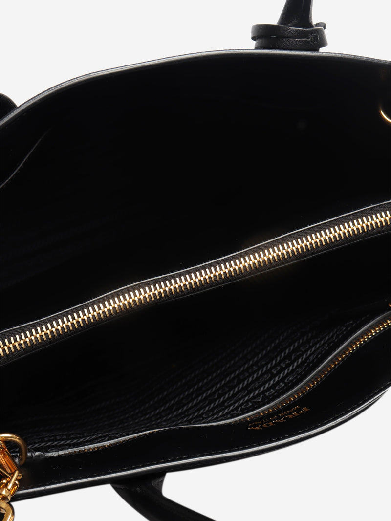 Black Saffiano leather 2way bag Shoulder bags Prada 